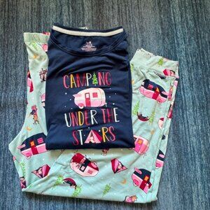 Secret Treasures Camping Under the Stars PJ  Set Size Lg